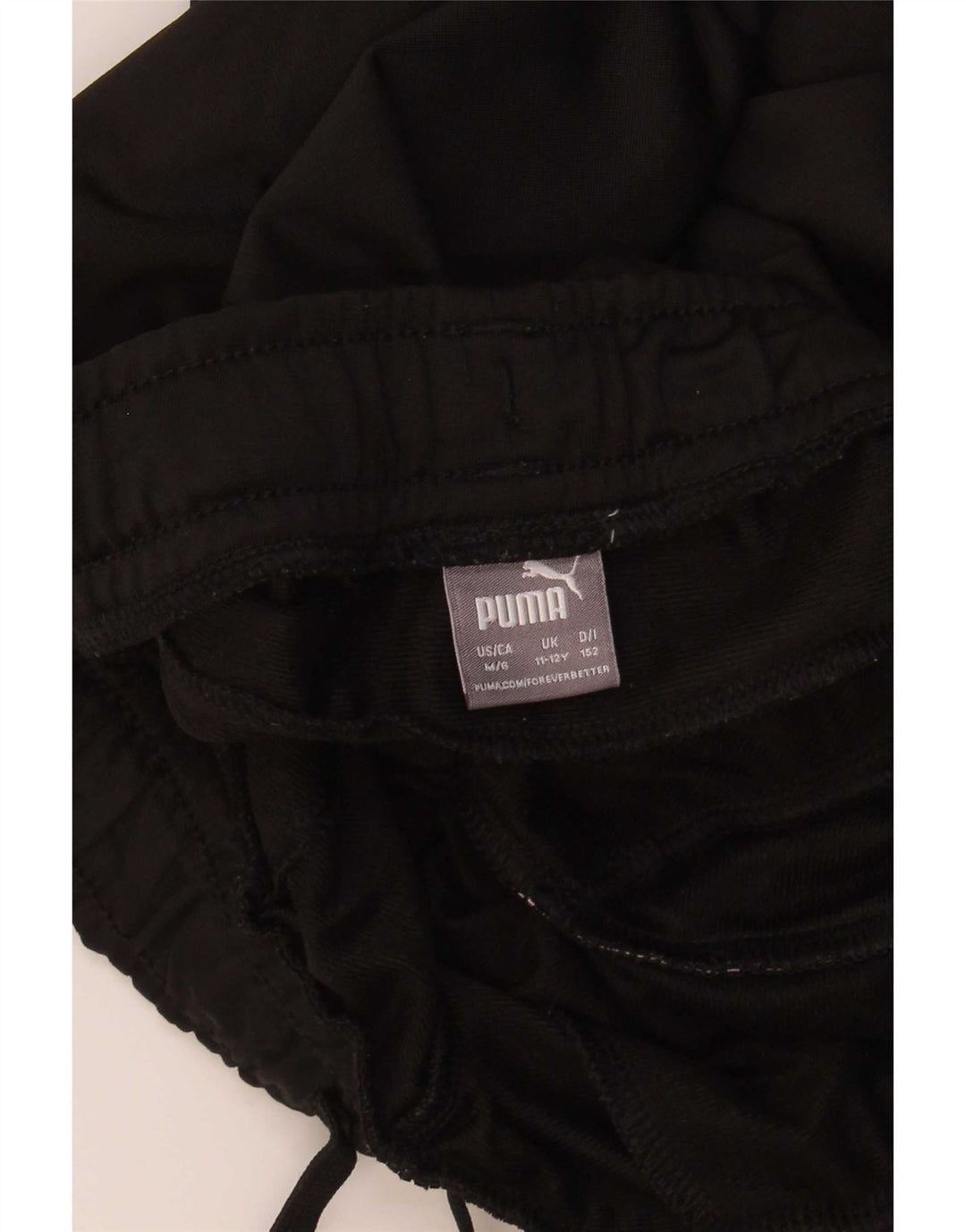 Puma Boys træningsdragt bukser 11-12 år Sort