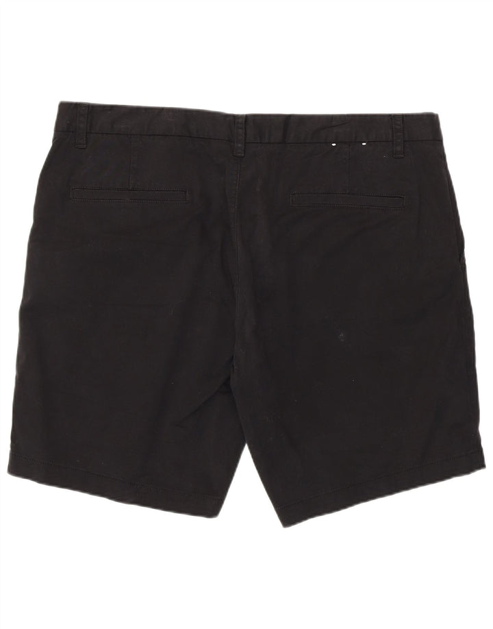 French Connection Herre Chino Shorts W38 XL Sort Bomuld