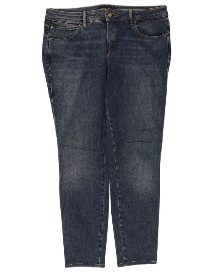 Massimo Dutti Dame Skinny Jeans EU 42 Large W32 L28 Blå