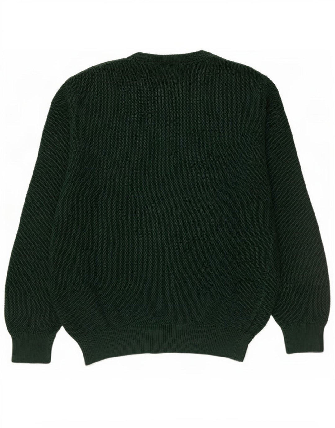 Marks & Spencer Herre Blue Harbor Crew Neck Jumper Sweater Large Green