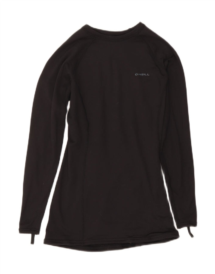O'Neill Womens Performance Fit Top Langærmet UK 14 Stor sort nylon