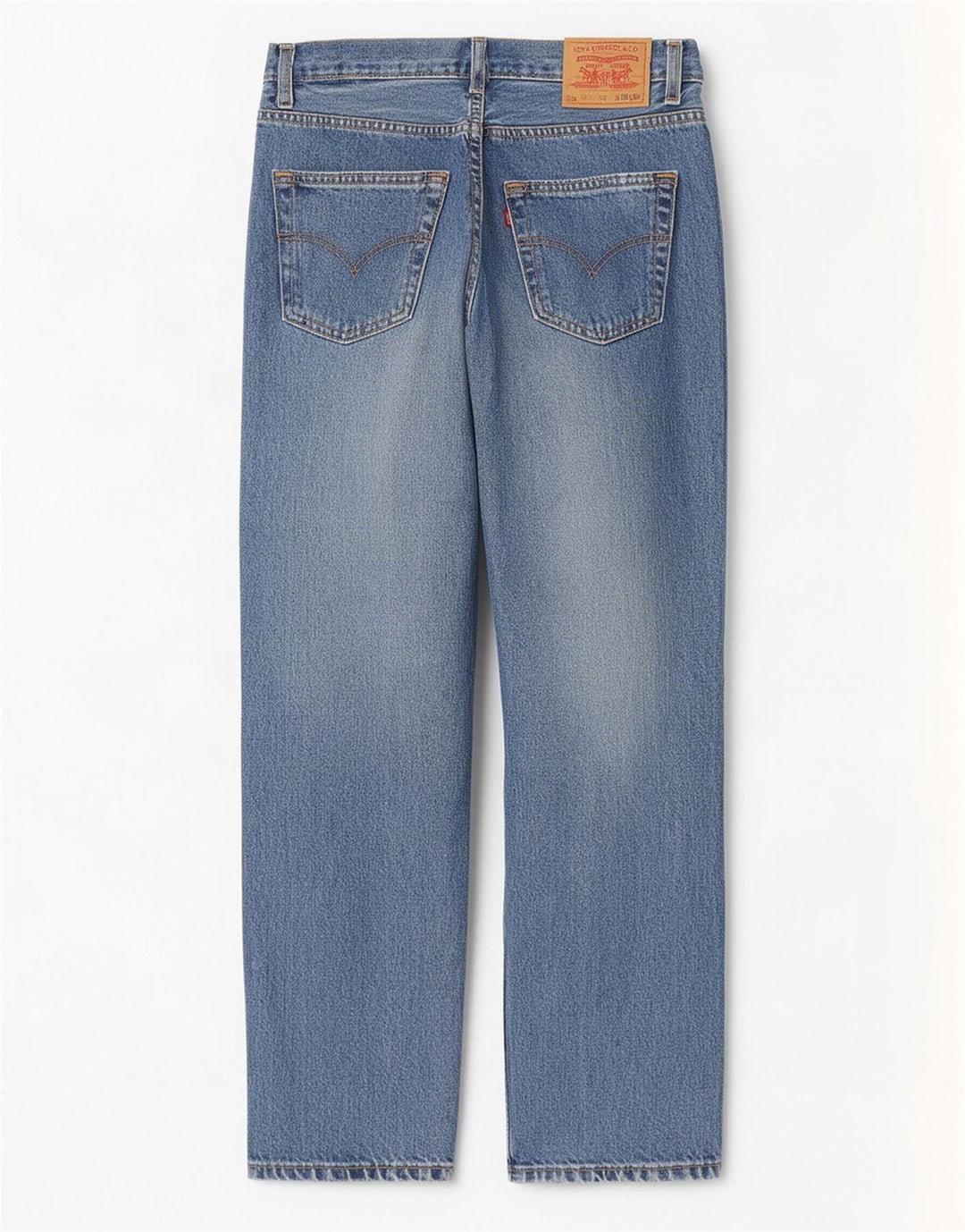 Levi's Herre 522 Slim Tapered Jeans W32 L30 Blå Bomuld