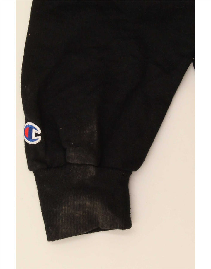 Champion Herre Grafisk Sweatshirt Jumper lille sort bomuld