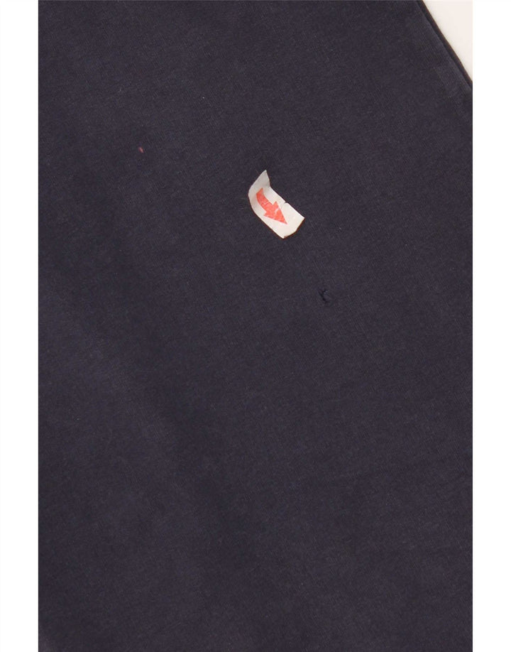 Marks & Spencer Womens Leggings UK 16 Large Navy Blue Cotton