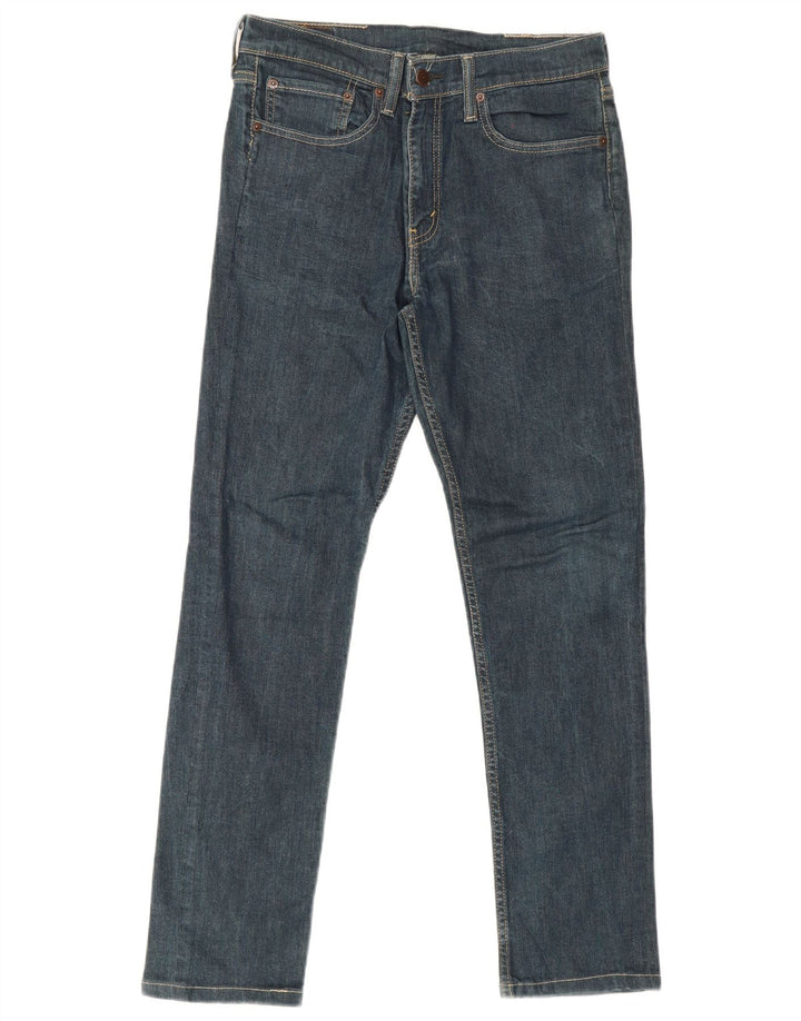 Levi's Herre 511 Slim Jeans W34 L32 Blå Bomuld