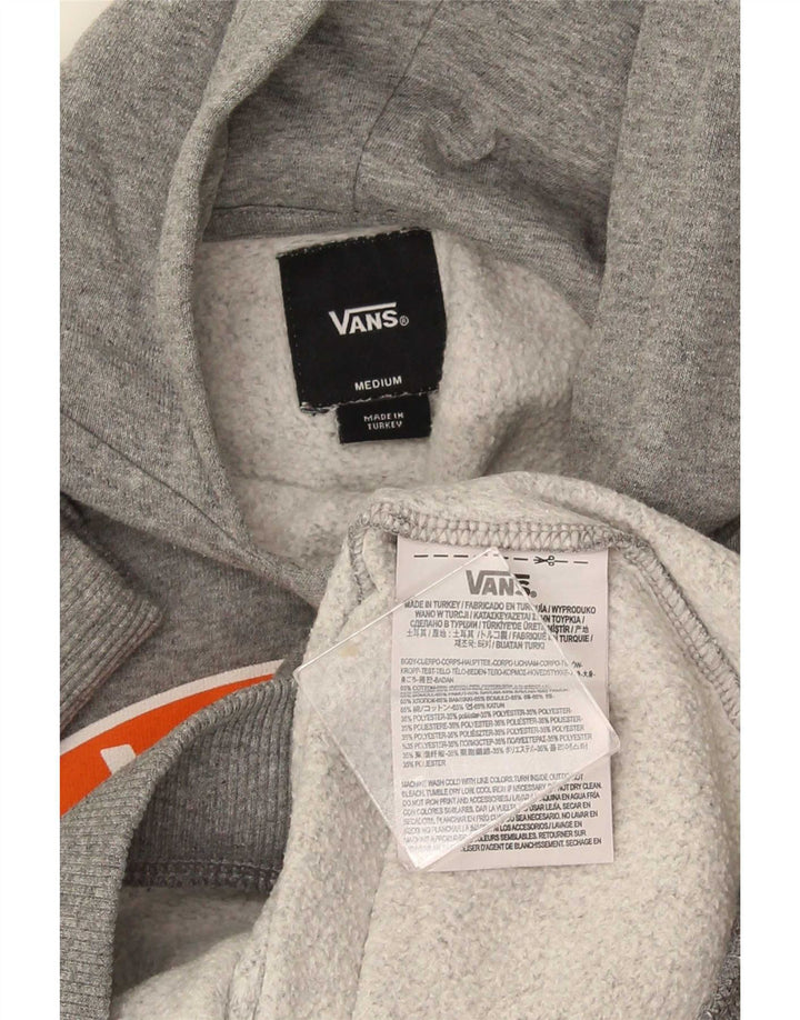 Vans Drenge Grafisk Regular Fit Hættetrøje Jumper 10-11 år Medium Grå Bomuld