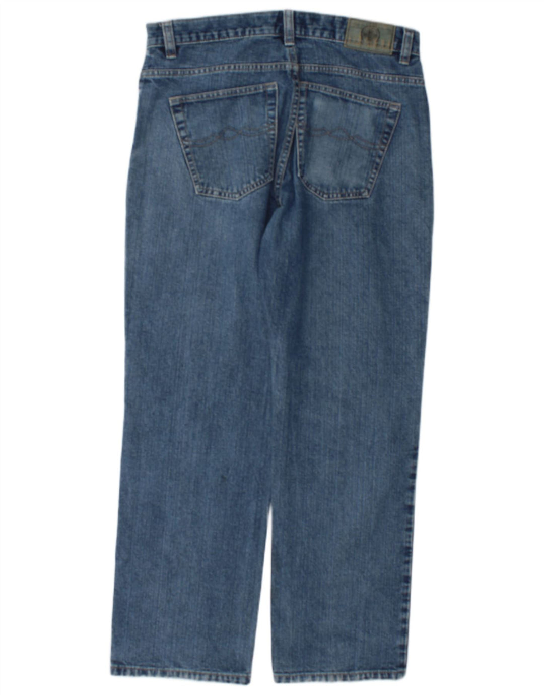 Jinglers Straight Jeans til mænd W34 L30 blå bomuld