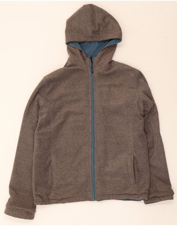 Woolrich Boys Hætte Vendbar Jakke 13-14 År Blå Nylon