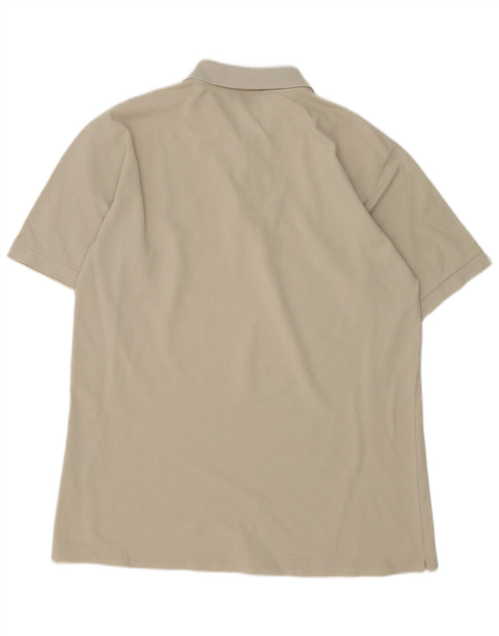 Kappa Polo Shirt til mænd Large Off White Bomuld