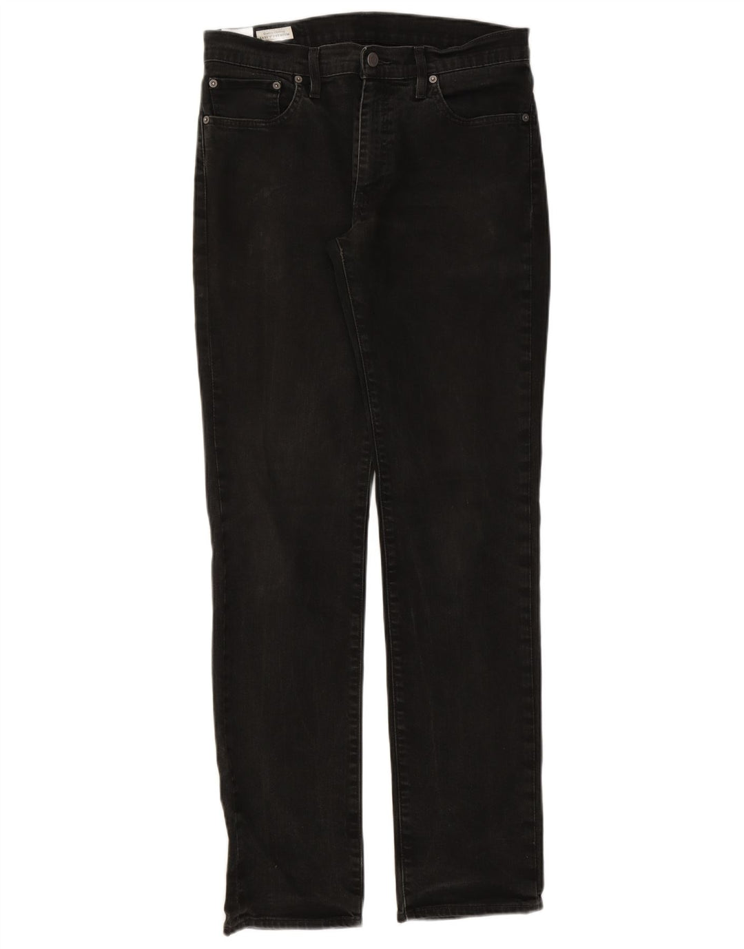Levi's Herre 512 Slim Tapered Jeans W32 L34 Sort Bomuld