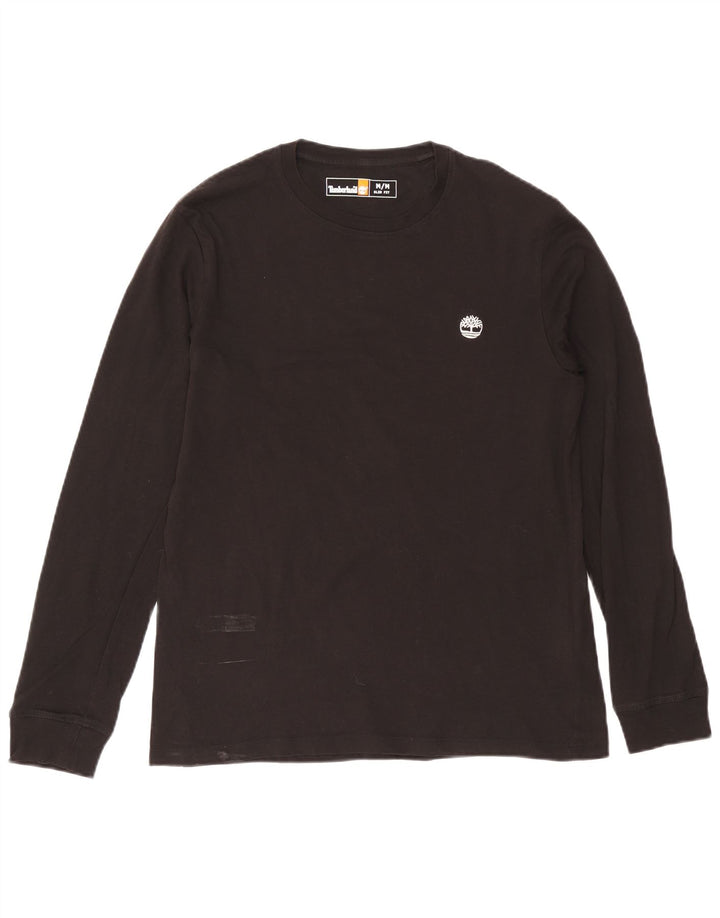 Timberland Herre Slim Fit Top Langærmet Medium Sort Bomuld