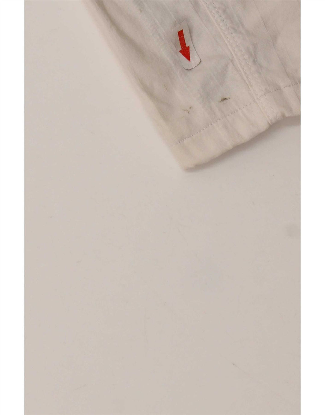 SIVIGLIA Casual Shorts til mænd W33 Medium hvid stribet bomuld