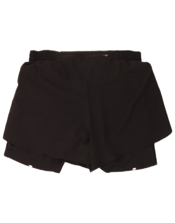 Adidas Womens Aeroready Regular Fit Sportshorts UK 12 Medium Black