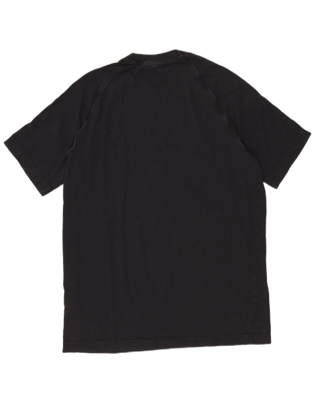 Adidas Herre T-Shirt Top Medium Sort Bomuld