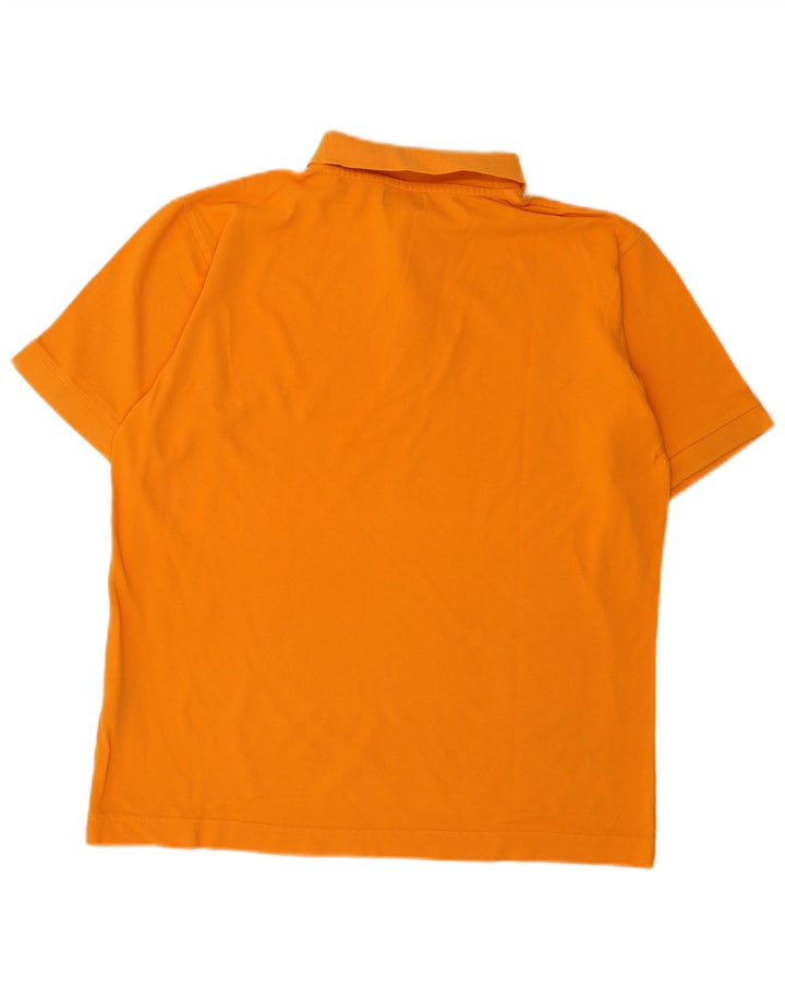 Kappa herre poloskjorte stor orange bomuld