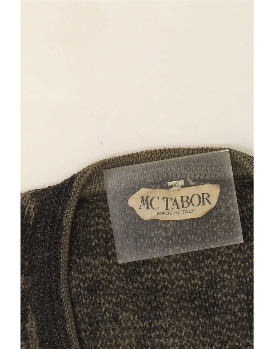 Vintage veste tanktop til mænd, stor grå hundetop
