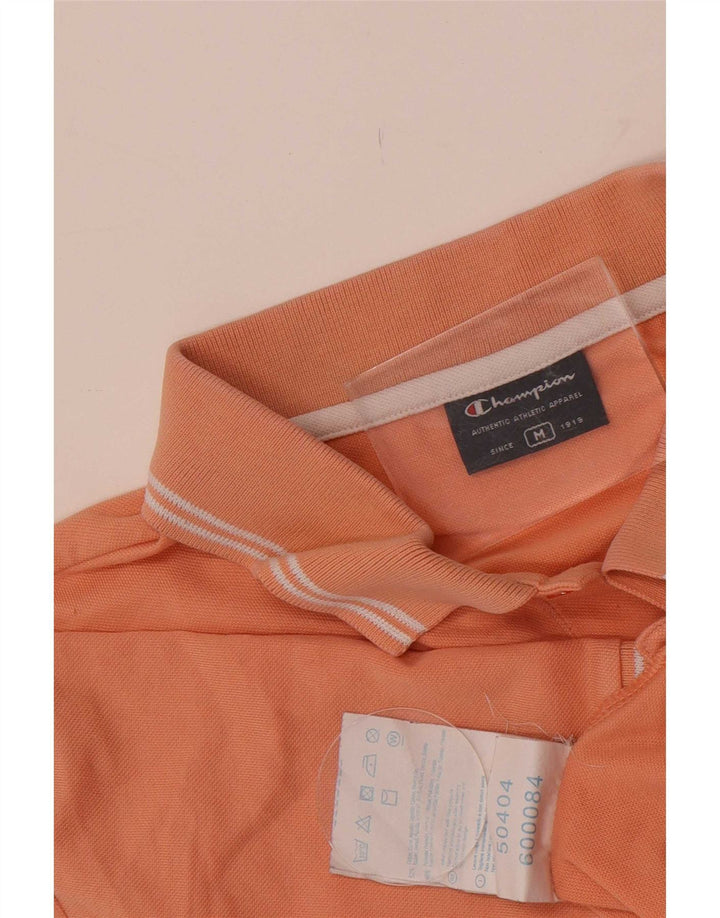 Champion herre poloshirt Medium orange bomuld