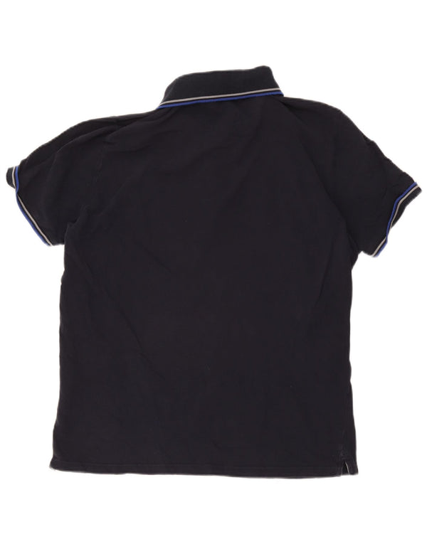 Champion herre poloshirt XL marineblå bomuld