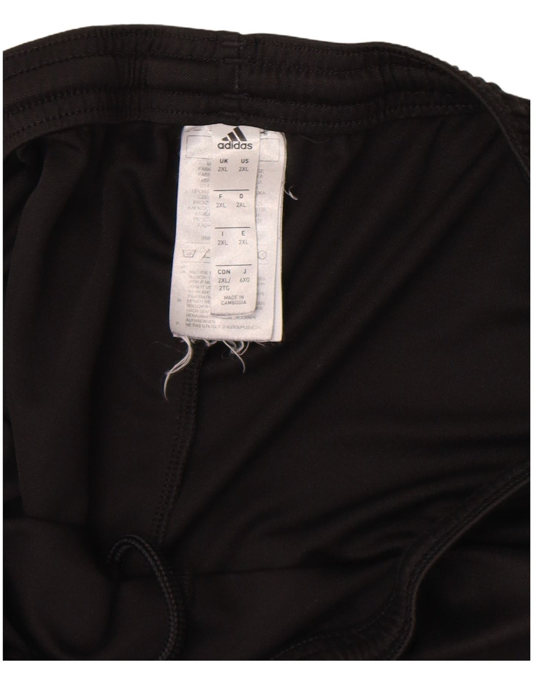 Adidas Aeroready Sportsshorts til mænd 2XL sort polyester