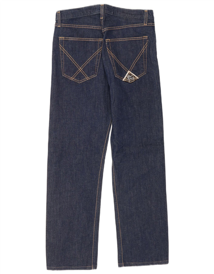 Roy Rogers Straight Jeans til mænd W33 L29 Marineblå bomuld