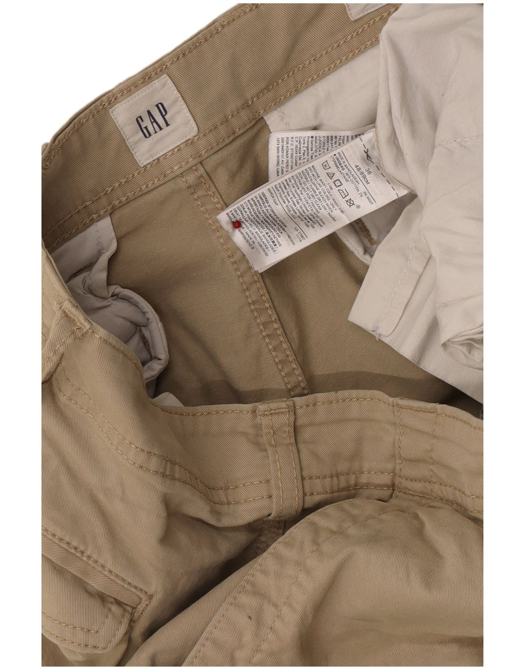 Gap Herre Cargo Shorts W36 Large Beige Bomuld