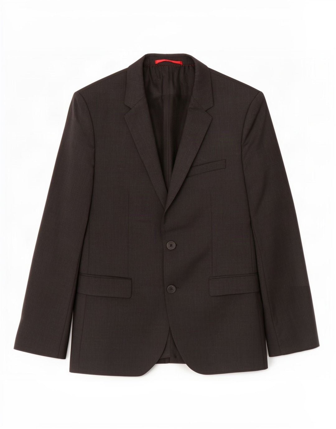 Hugo Boss Herre 2-knaps blazerjakke EU 48 Medium Sort Uld