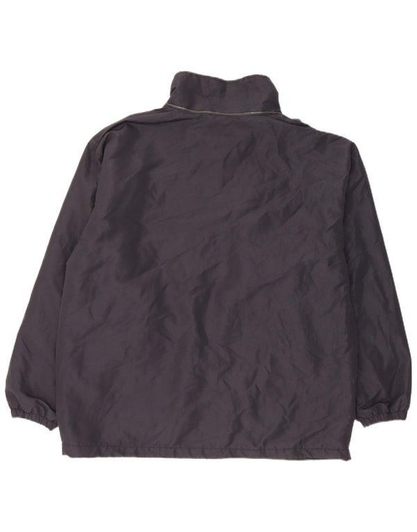 Kappa Herre Oversized Vendbar Jakke UK 36 Small Navy Blue Polyester