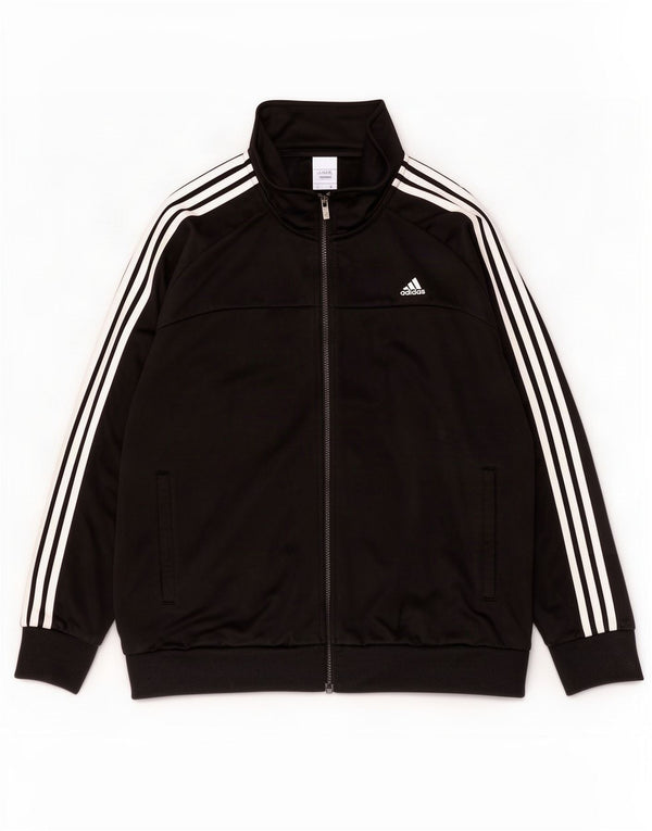 Adidas Herre Regular Fit træningsdragt Topjakke XL Sort Polyester
