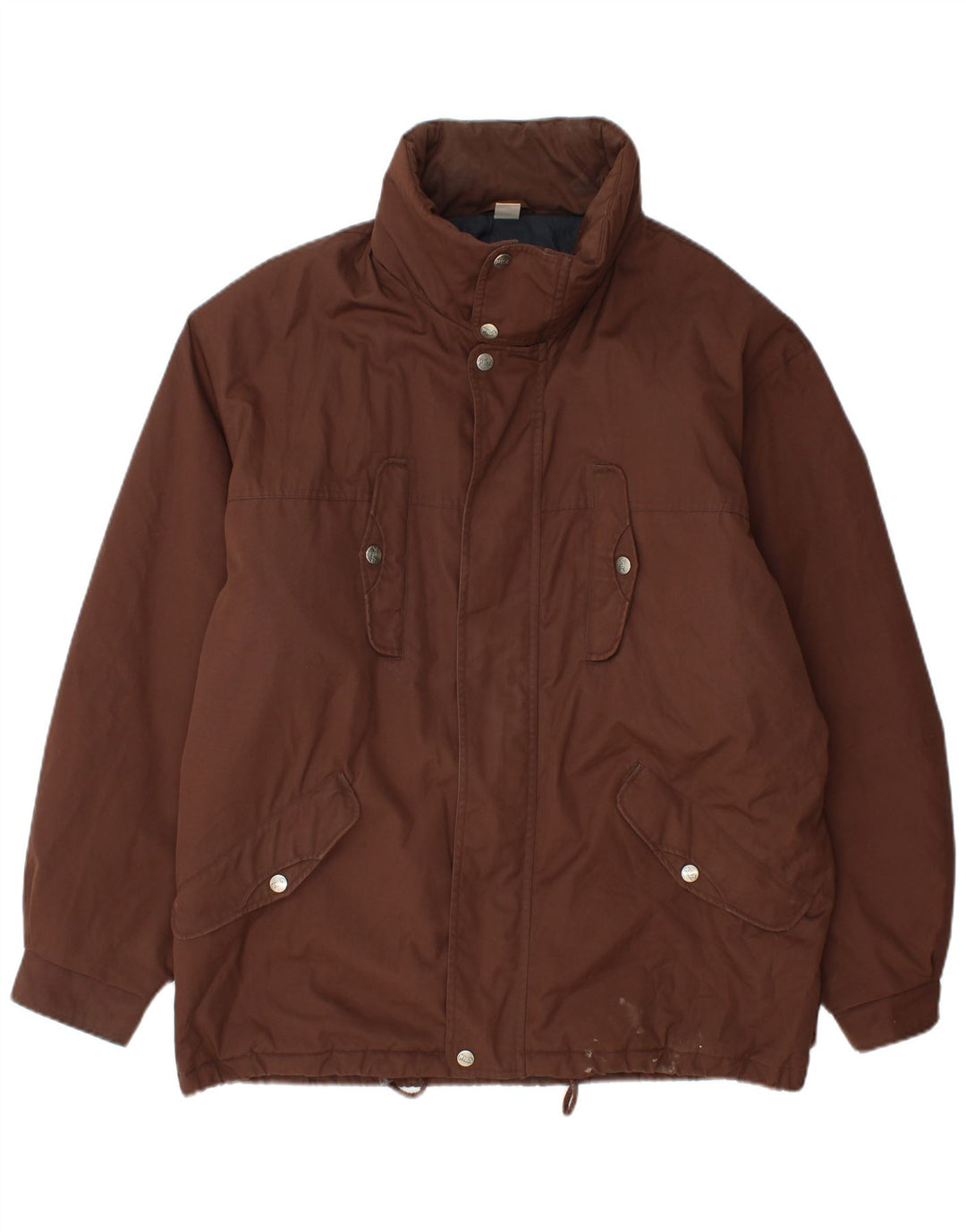 FILA Herre Magic Line Hooded Utility Jacket IT 50 Large Brown Polyester