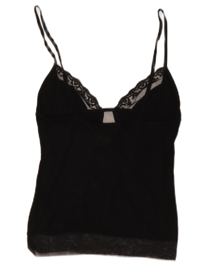 Patrizia Pepe Dame Cami Top IT 44 Medium Sort Viscose