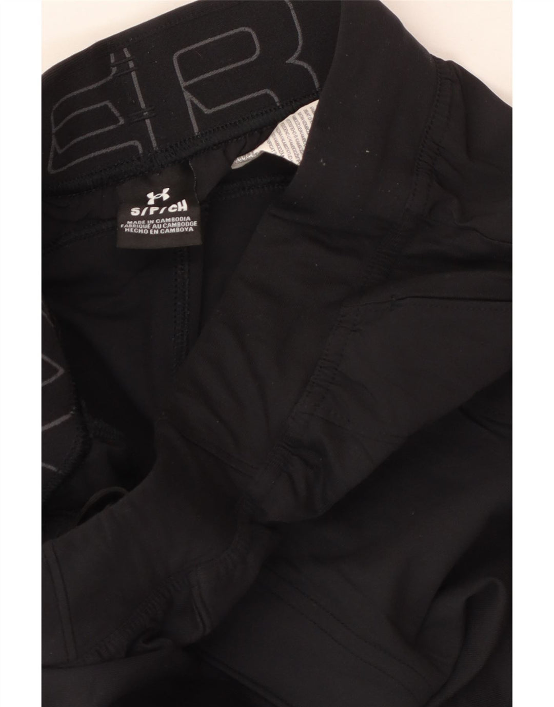 UNDER ARMOUR Grafisk træningsdragt bukser til kvinder, små sorte