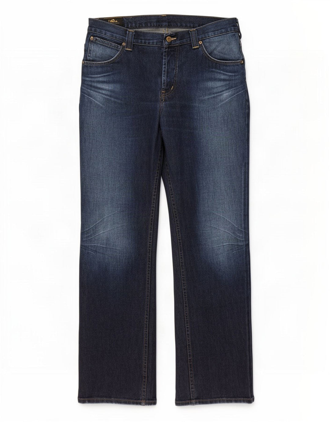 Lee Herre Roscoe Bootcut Jeans W34 L34 Blå Bomuld