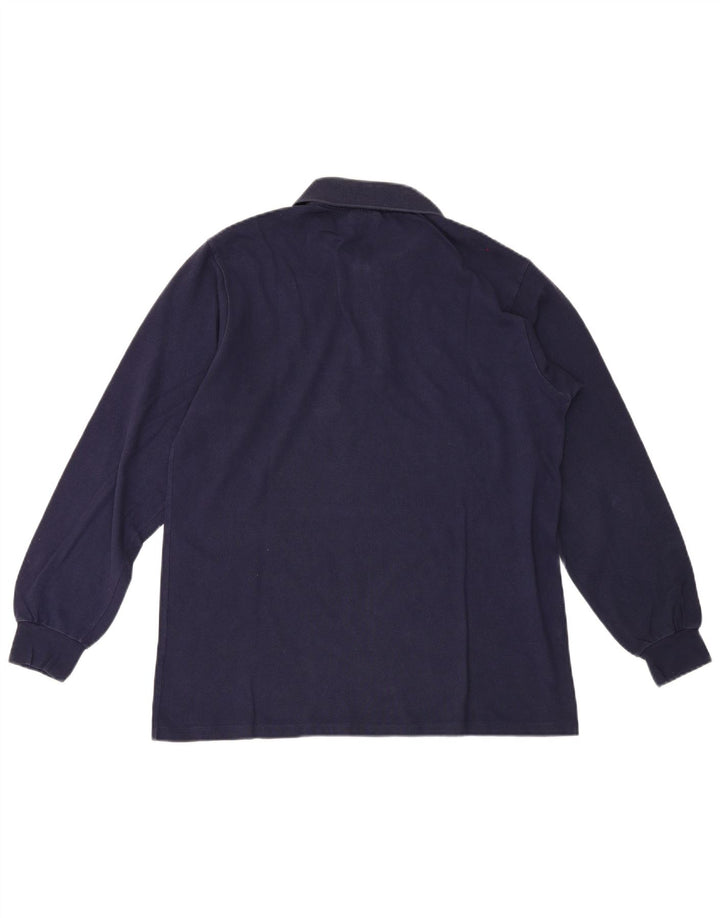 Lacoste Langærmet Polo Shirt til mænd Størrelse 4 Medium Navy Blue