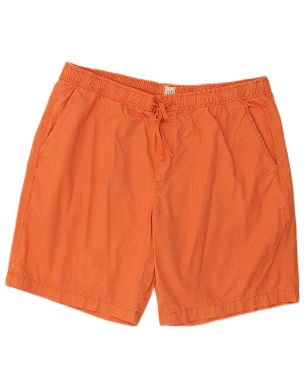 Gap Herre Chino Shorts XL W38 Orange Bomuld