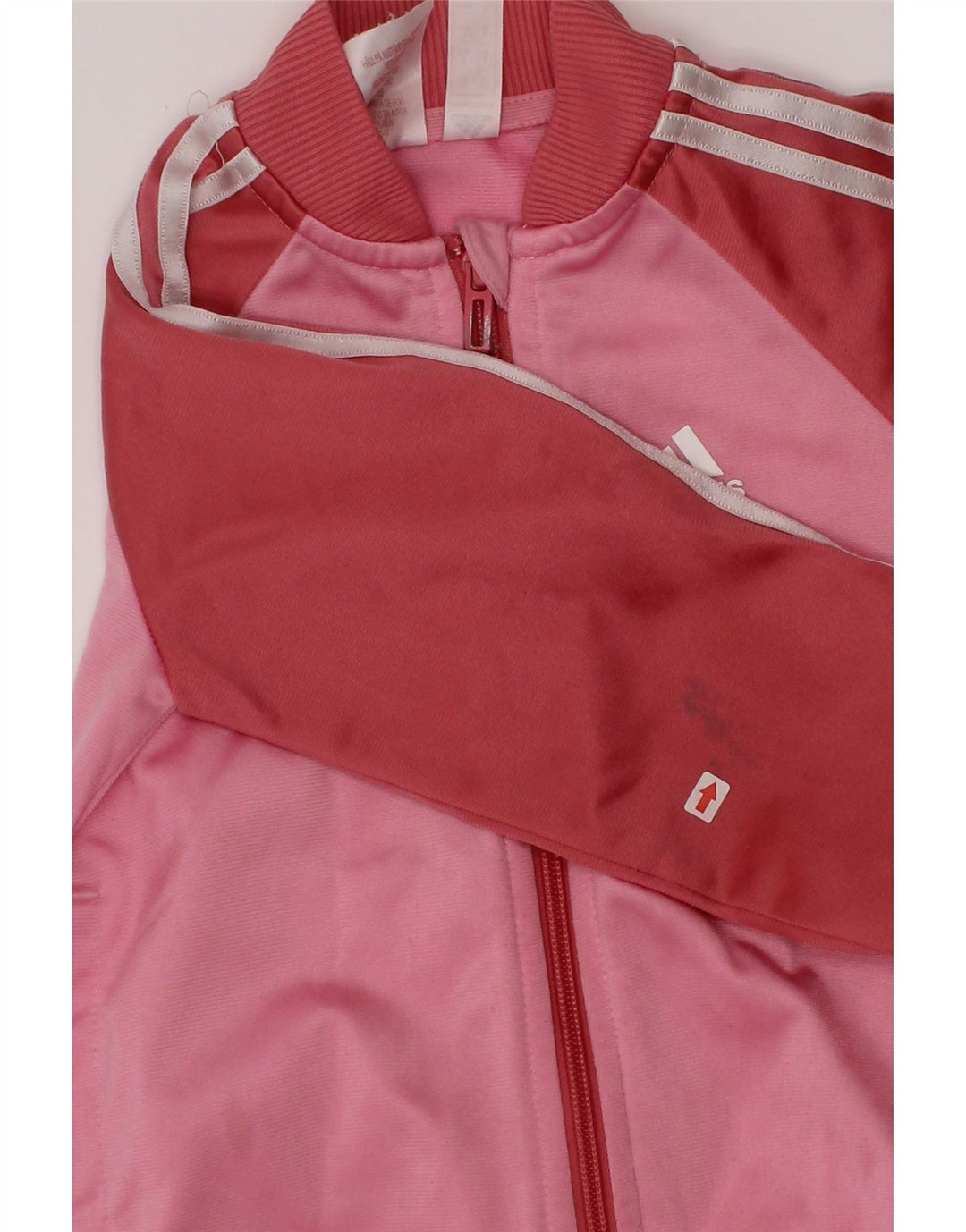 Adidas Pige Træningsdragt Topjakke 2-3 År Pink Colourblock Polyester