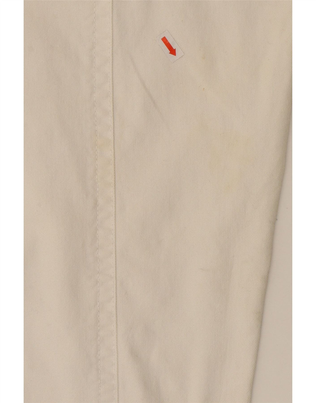 MICHAEL KORS Womens Straight Cropped Trousers US 8 Medium W32 L26 White Vintage Michael Kors and Second-Hand Michael Kors from Messina Hembry 