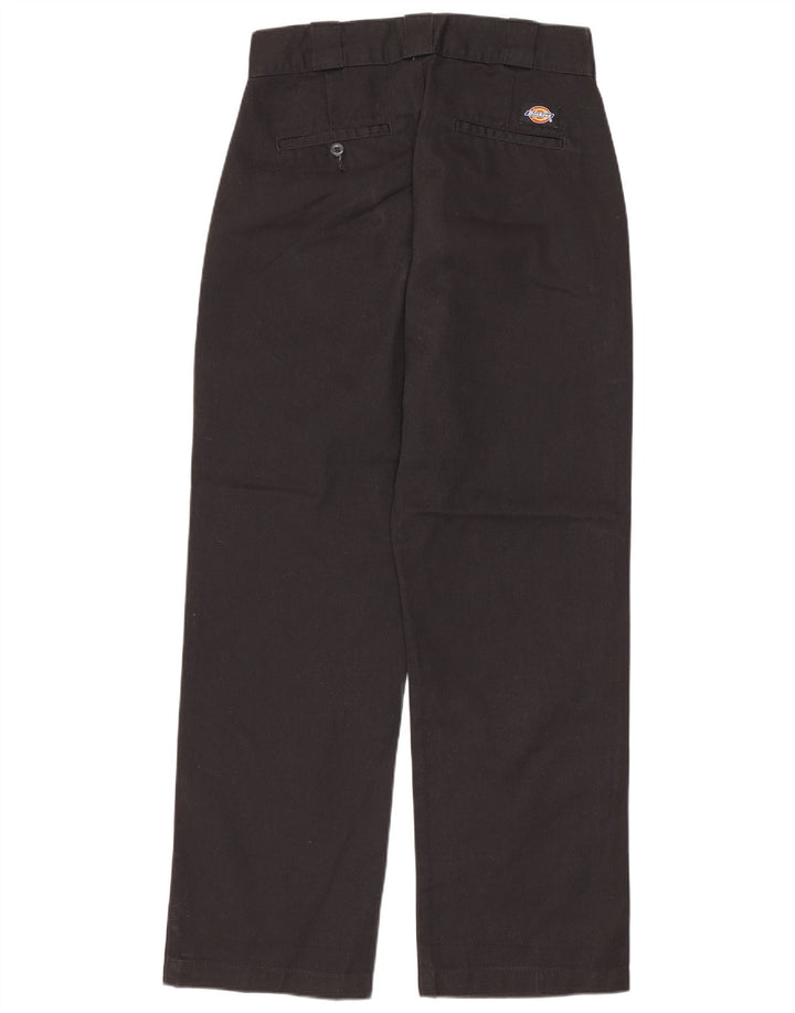 Dickies Lige Chinobukser til kvinder W26 L26 Sort polyester
