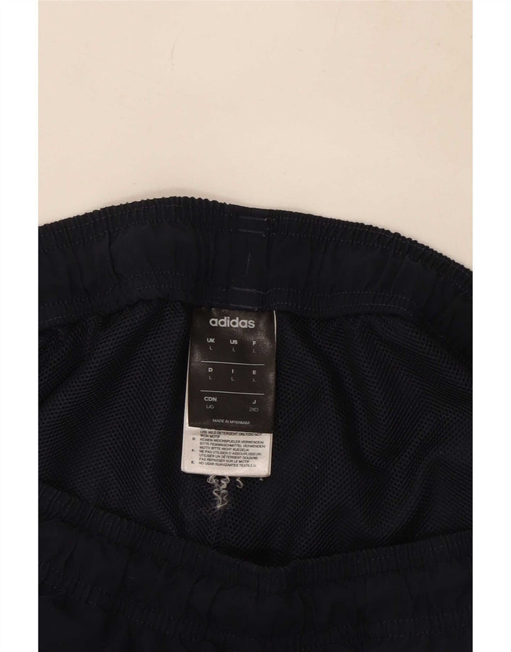 Adidas Sportsshorts til mænd store marineblå polyester