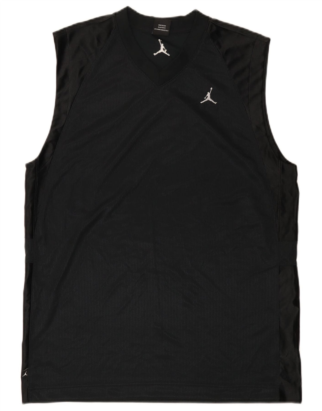 Jordan Herrevest Top Medium Sort Polyester