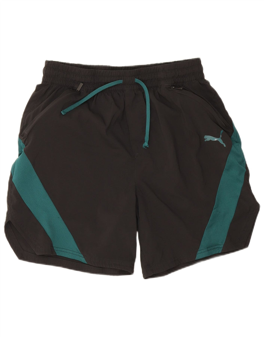 Puma Sportshorts til mænd Large Black Colourblock Polyester