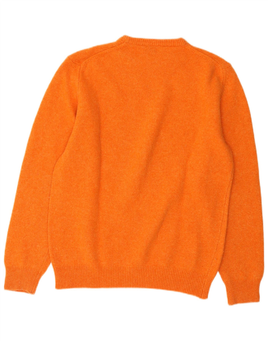 Trussardi Dame sweater med rund hals DK 16 Stor Orange Uld