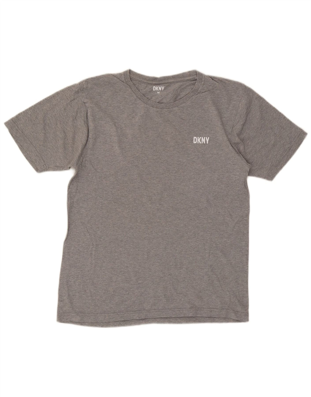 Dkny Herre T-Shirt Top Medium Grå Bomuld