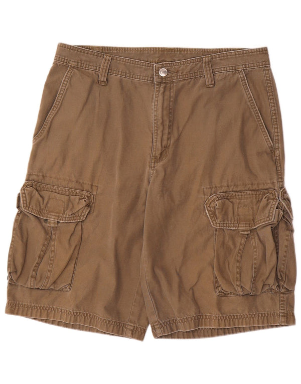 THE NORTH FACE Herre Cargo Shorts W34 Large Beige Bomuld