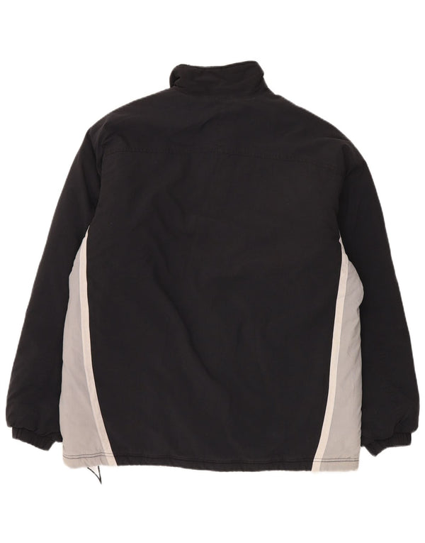 Canterbury Herre Windbreaker Jacket UK 40 Large Black Colourblock