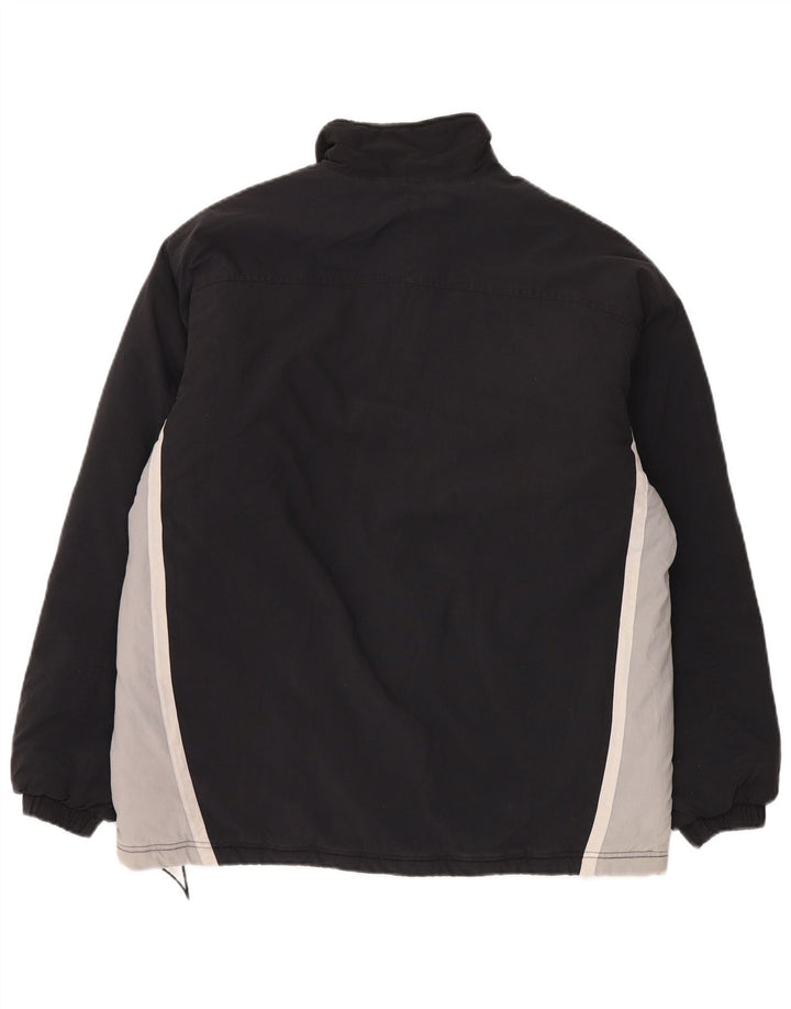 Canterbury Herre Windbreaker Jacket UK 40 Large Black Colourblock
