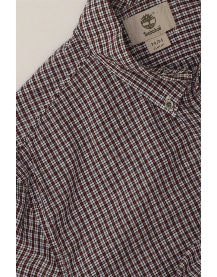 Timberland Herre Slim Fit skjorte Medium Rød Gingham