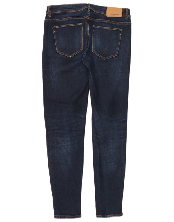 Zara Dame Skinny Jeans EU 36 XS W26 L28 Blå