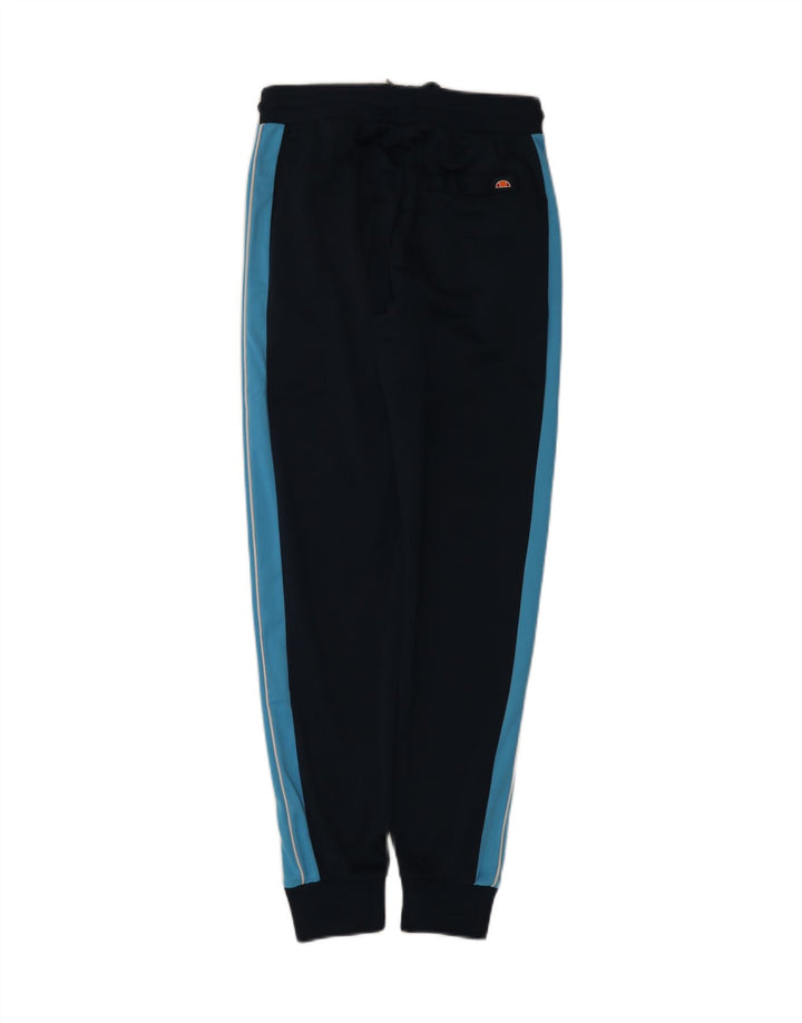 Ellesse Herre træningsdragt Bukser Joggers Small Navy Blue Colourblock
