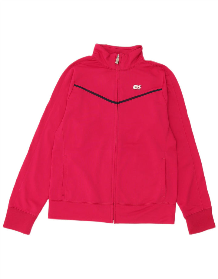 Nike træningsdragt topjakke til piger 13-14 år Pink Polyester