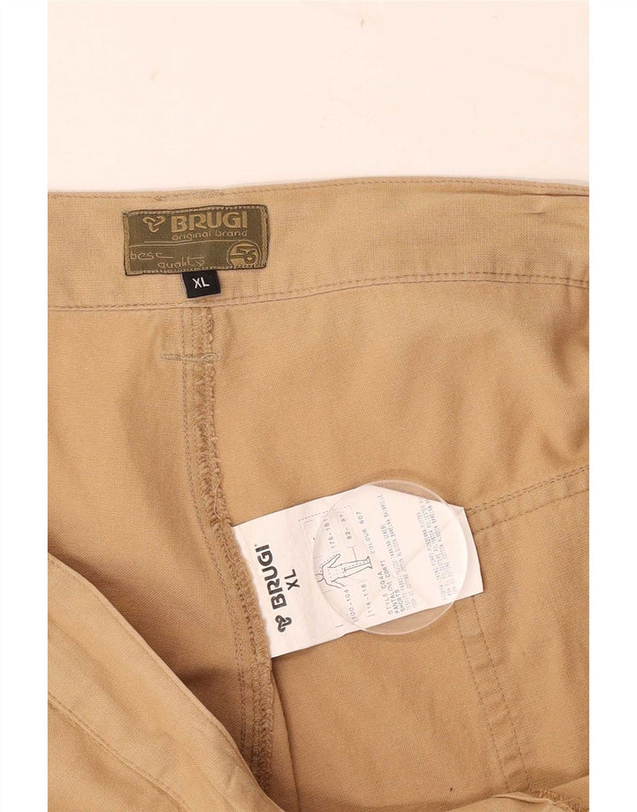 Brugi Herre Chino Shorts XL W38 Beige Bomuld